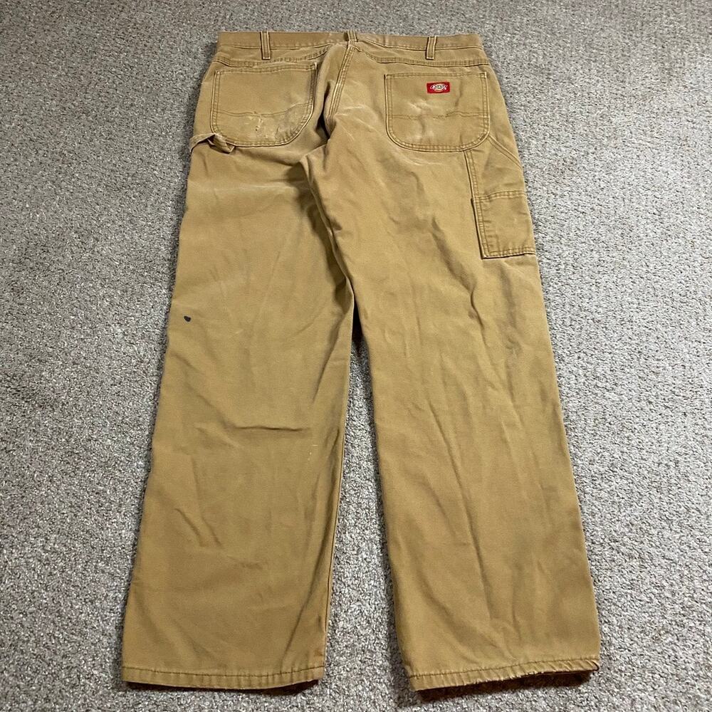 Y2K Dickies Pants Mens 38x32* Canvas Faded Workwear Utility Grunge Distressed